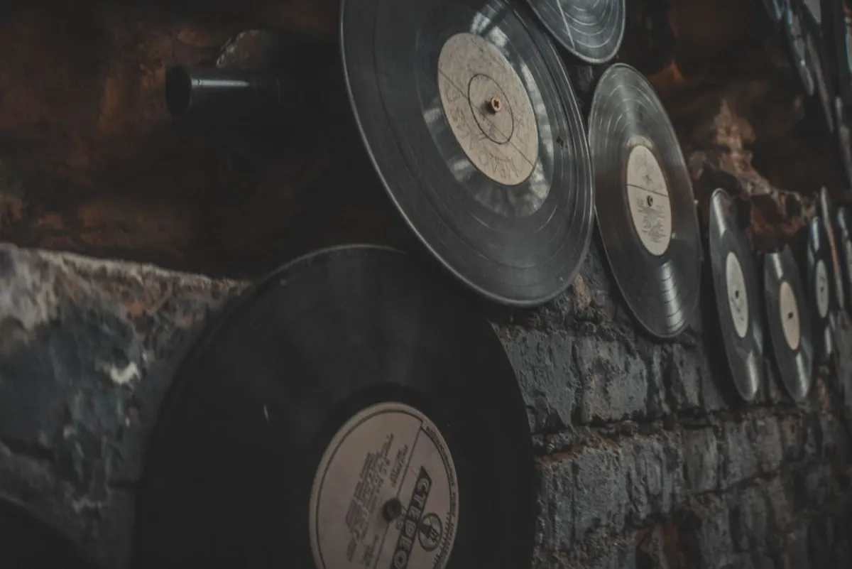 vinyl records